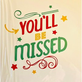 Leaving card ~ Sorry You’re Leaving greeting card