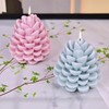 Christmas Pinecone Silicone Candle Mold Soap 3D Pine Cones Handmade