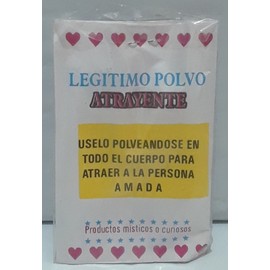 Legitimo Polvo ATRAYENTE, Para Atraer Amor/Suerte/Di