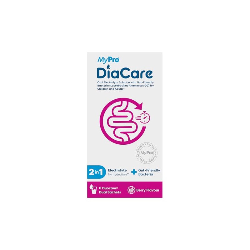 DiaCare Berry Electrolytes and Probiotic | Berry Flavour Oral Electrolyte