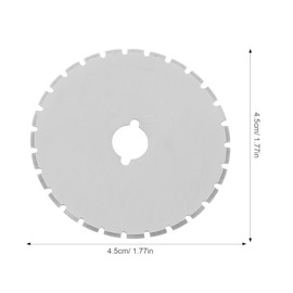KONTONTY 10pcs Quilting Cutting Blades Set 45mm Replacement Blades for for Sewing Craft Cutter