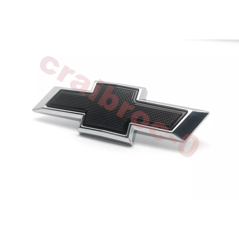 GM Front Small Black Chrome Bowtie for 2019-2023 Chevy Silverado
