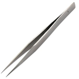 JewelrySupply TWEEZER S.S. NON-MAG Size #1 Knotting Tweezers Fine Point 4-3/4" Stainless Steel Precision Tool