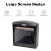 Hands Free Barcode Scanner Large Screen Desktop Automatic 2D QR