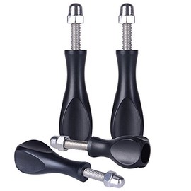 Suptig Thumbscrews 3pcs Long Thumbscrew and 1pc Short Thumbscrew for Gopro Hero 11 Hero 10 Hero 9 Hero 8 Hero 7 Hero 6 Hero 5 Hero 4 Hero 3+ Hero 3 Gopro Max Session and Yi Action Sjcam Akaso Cam