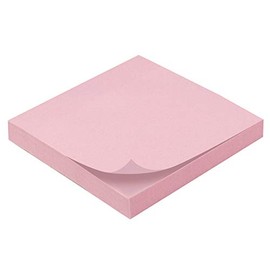 Waytex 100 Sheets 75x75mm Reusable Notepad Pink