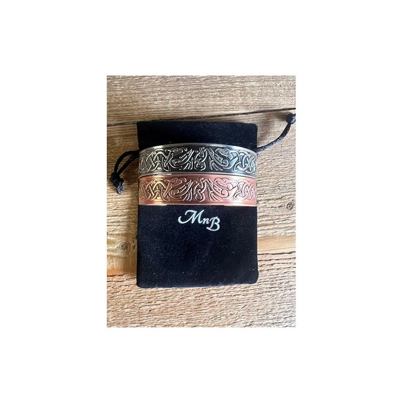 Mnb Magnetics Pure Copper Celtic Style with an Intricate Eagle/Bird