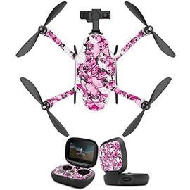 MightySkins Skin Compatible with Go Pro Karma – Butterflies | Protective, Durable, and Unique Vinyl Decal wrap Cover | Easy to Apply, Remove, and Change Styles | Made in The USA