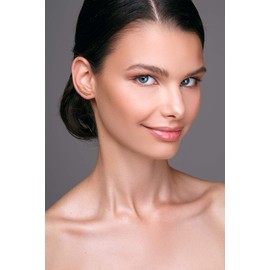 Ear climber earrings made of sterling silver, rose gold-plated handmade jewellery, minimalist hypoallergenic ear cuffs, silver ear cuffs, ear cuff (silver rose gold-plated)