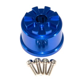 Differential Carrier Case 5681 Compatible with 1/10 Traxxas Summit Upgrade Rc Car Aluminum Alloy Diff Sheel Part Replacement(Blue)