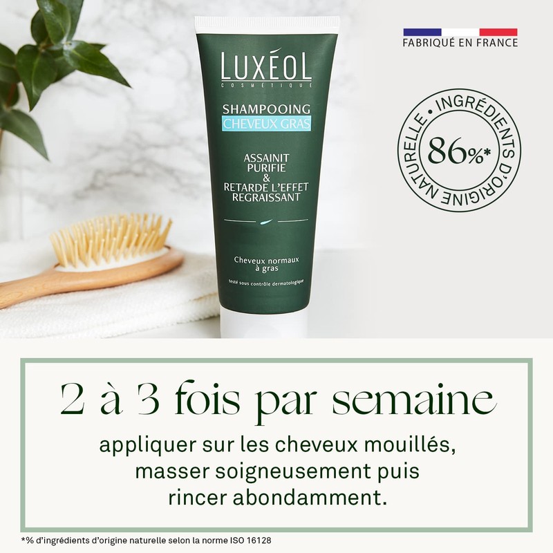 Luxéol Shampoo for greasy hair