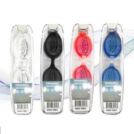 New Rush 1001 Adult Swimming Goggles Water Gear White 10ea