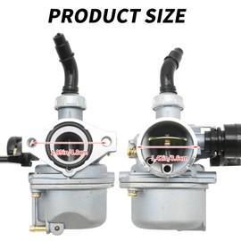 SYOWADA 19mm Carburetor Tune Up Kit, Replacement for Vehicles with 50CC 70CC 90CC 110CC 125CC ATV Dirt Bike Go Kart Engines