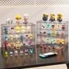 Acrylic Display Case for Collectibles ,2 Layer Adjustable Figure Display