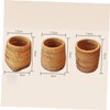 Operitacx Tea Set Basket Rattan Woven Tea Set Container Rattan