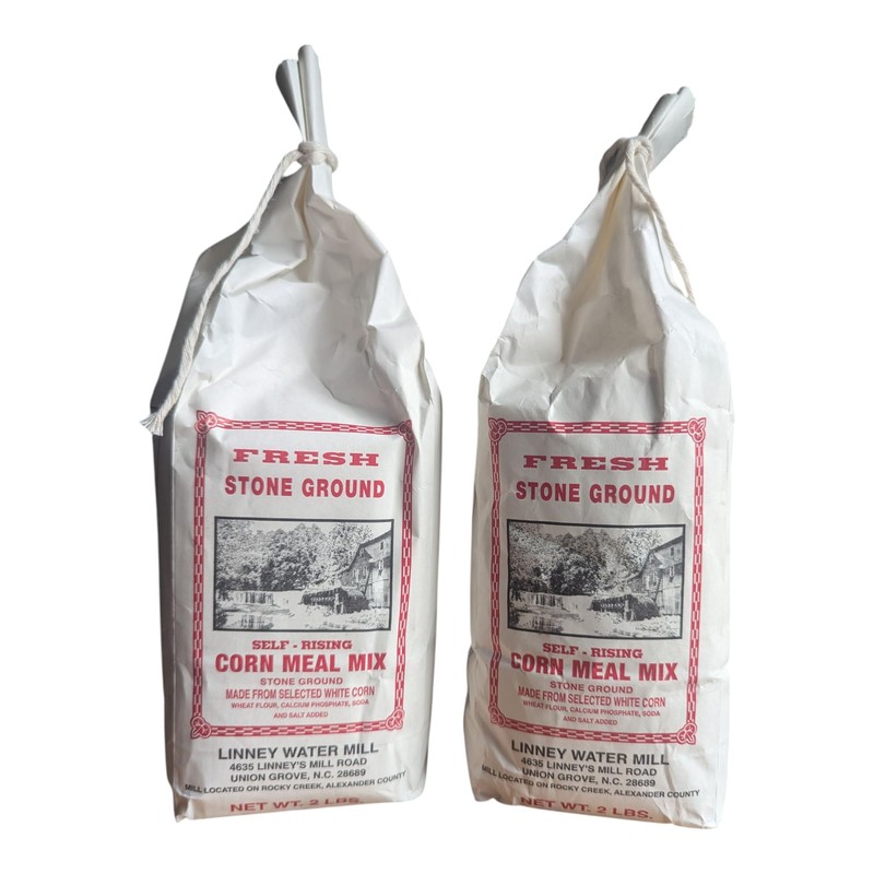 Linney’s Water Mill Self-Rising Cornmeal Mix – Traditional Southern Style