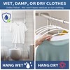 FSUTEG No Bump Rubber Coated Hangers 20 Pack - Heavy