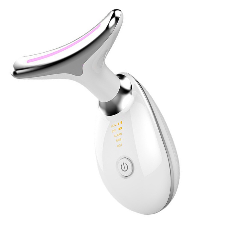 Neck Lifting Massager Colorful Lights Improve Absorption Neck Skin Tightening