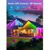 Brightown Smart Christmas Lights Outdoor, 100 LED RGB C9 String
