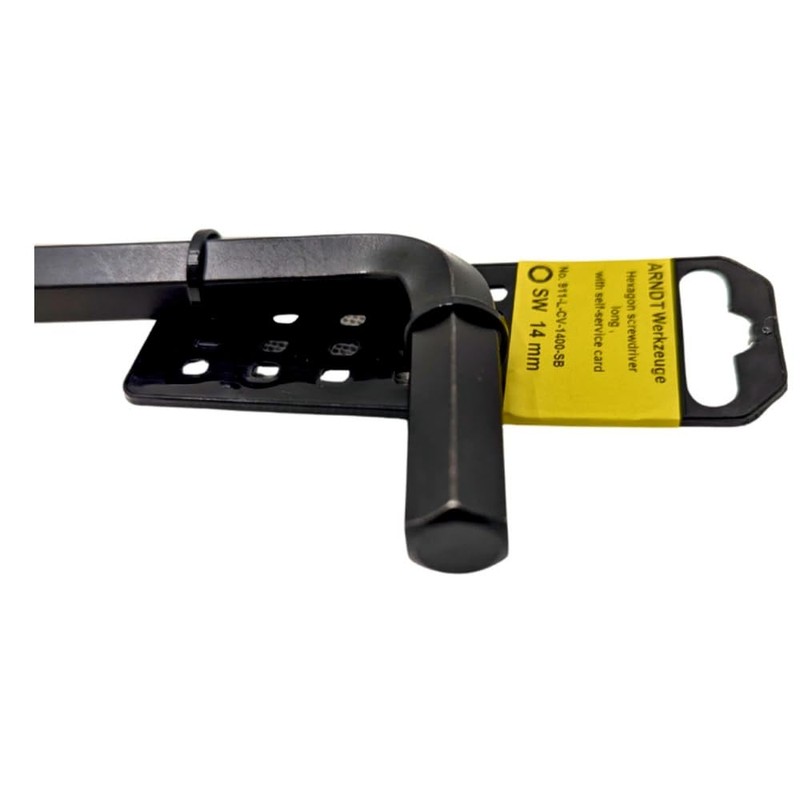 ARNDT Germany 14 mm extra langer Inbusschlüssel, metrischer Sechskantschlüssel, 280
