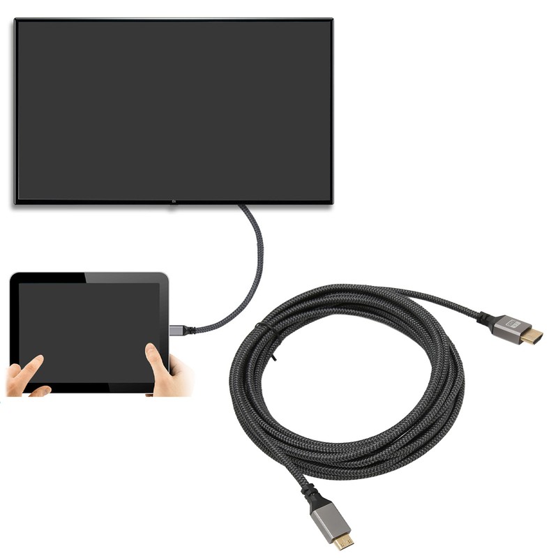 HD Multimedia Interface Cable High Speed 4K 60Hz Weave HD