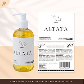 Skin Inc | Altata Limpiador Facial Liquido para Rostro para Piel Normal a Seca 250ml