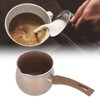 Single Handle Coffee Warmer Boiling Pot Mini Milk Pan Aluminum