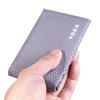 VBAX Microfiber Waterproof RFID Slim Bifold Wallet for Men -