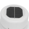 Solar Powered Vent Fan with Mounting Screws Ceiling Exhaust Ventilation