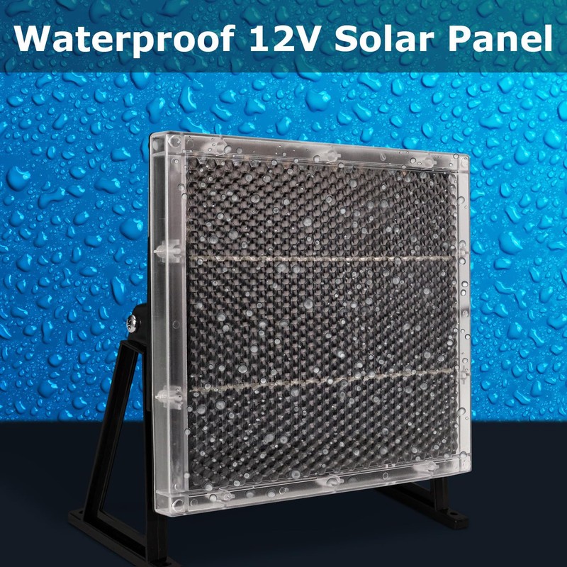 Mighty Max Battery 12V Solar Panel Charger for 12V 8Ah