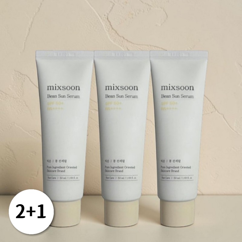 mixun 믹순 콩 선세럼 SPF 50+ PA++++ 50ml 3개