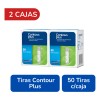 Contour Plus Paquete Con 100 Tiras Reactivas Para Glucómetro