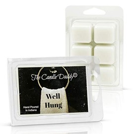 Well Hung- Funny Fresh Linen Scented Melt- Maximum Scent Wax Cubes/Melts- 1 Pack -2 Ounces- 6 Cubes