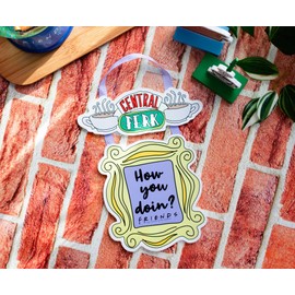 Silver Buffalo Friends How You Doin? 2-Piece Hanging Sign
