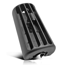 QAGGUM Front Center Dash Air Vent Grille Fit for Jeep Cherokee XJ 1997-2001, Center Dash Vent Louver Outlet Insert Replace 5FS10LAZAB