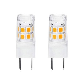 G8 Led Bulb 3W Equivalent to WB25X10019 20W Halogen Lamp Bulb 20W Replacement for GE Microwave, 120V Warm White 3000K (2 Pack)