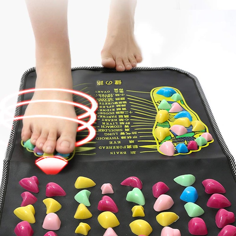 Foot Reflexology Mat Foot Massage Regeneration Mat Reflex Zone Mat