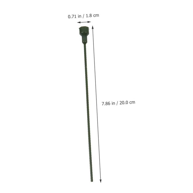 BESPORTBLE DIY Flower Stems 15pcs Plastic Flower Sticks Extension Perfect