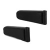 1 Pair Bike Rearview Mirror Plastic Handle Foldable 360 Degree