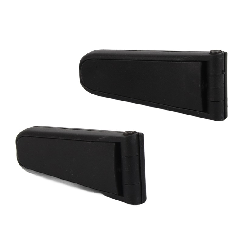 1 Pair Bike Rearview Mirror Plastic Handle Foldable 360 Degree