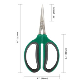 SKINNYBUNNY Bonsai Shears with 40mm Durable Stainless Steel Blades, Precise Trimming and Pruning, Garden Scissors Ideal in Flowers and Bonsai Trees