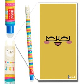 Tinte Ink Legami Erasable Pens FULL RANGE Including Gift Envelope! - Choose Cute Design! (Llama)