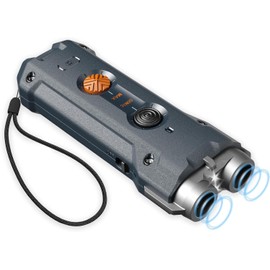 Dog Bark Deterrent Devices, Anti Barking Device for Dogs, Rechargeable Anti-Bark Dog Training Clicker, Powerful Dual Sonic Technology with Flashing Light, 35ft Range, 2 Light Modes