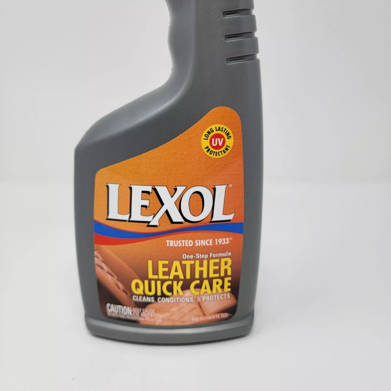 Lexol Leather Quick Care One Step Cleans Conditions Protects 16.9