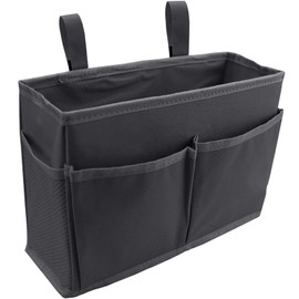 Sugaroom Bedside Storage Caddy, Bunk Bed Organizer Bed Storage Pocket Bedside Organizer Hanging Bed Storage Caddy for College Dorm Room, Hospital Bed Rails, Baby Bed, Camp