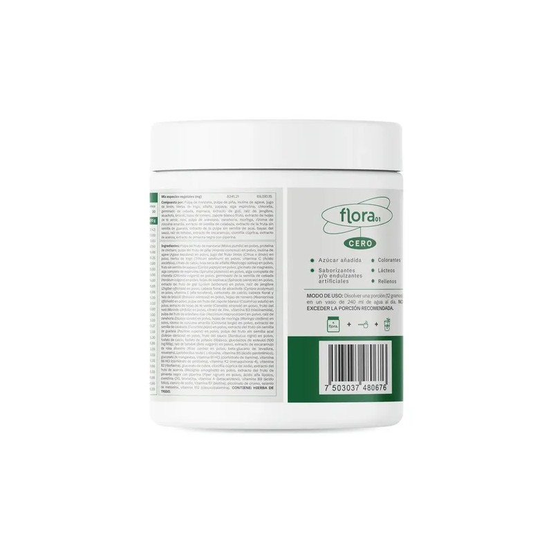 Flora 0 Supergreens 30 Servicios.