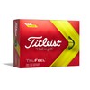 Titleist Unisex Adult Titleist TruFeel Yellow Golf Ball, Yellow, 12