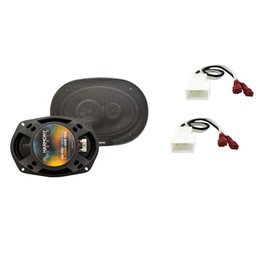 Harmony Audio - Compatible with Toyota FJ Cruiser 2007-2014 Front Door Factory Replacement Speakers