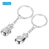 [PATIKIL] Boxing Glove Keychains, Set of 2, Boxing Keychains, Boxing