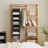 YOUDENOVA Hanging Closet Organizers and Storage, 6-Shelf Closet Hanging Storage